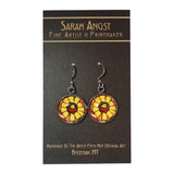 SA Earrings - Yellow Flower