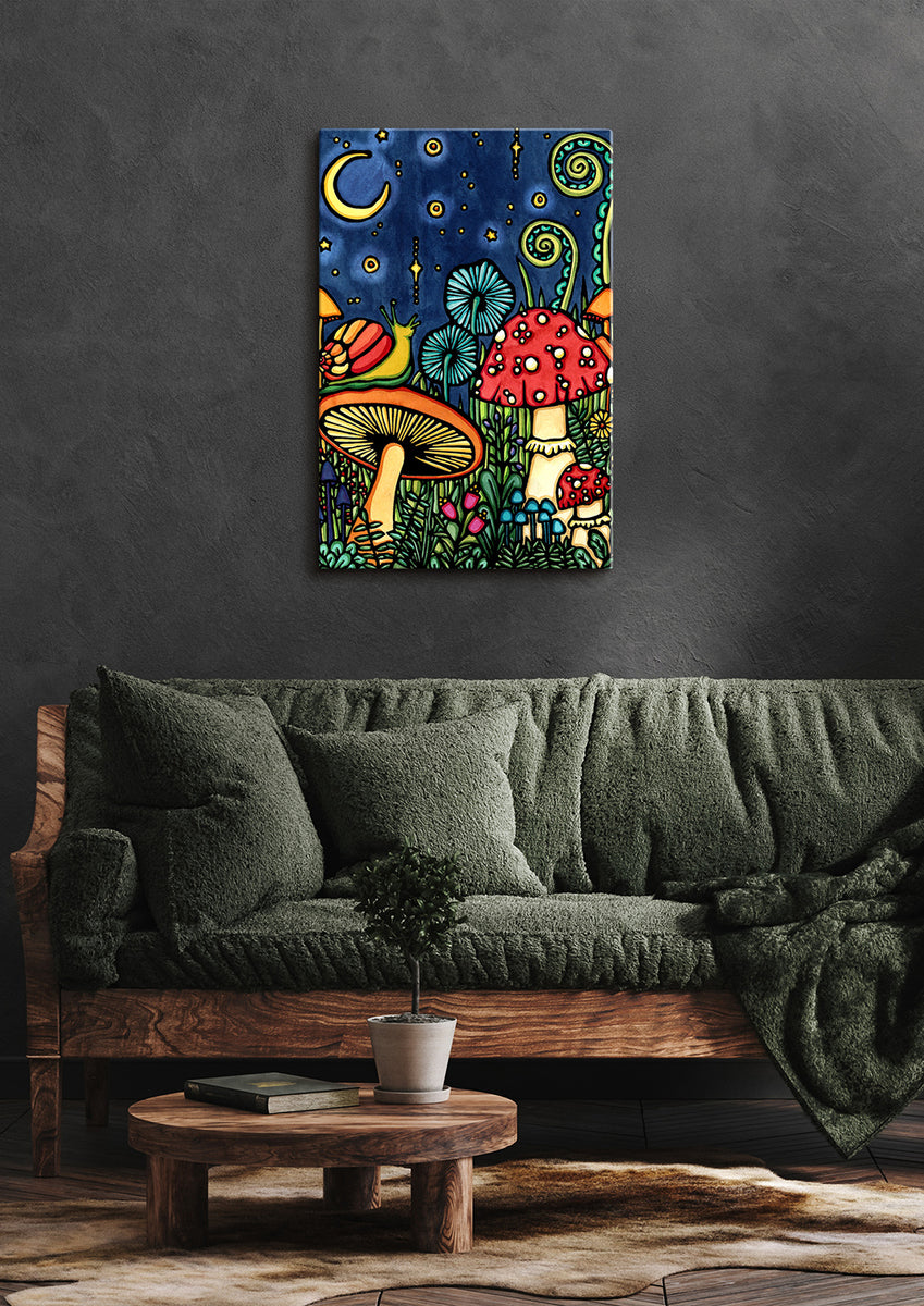 Mushroom Canvas – Sarah Angst Art