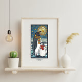 Penguins - Simple Giclee Print