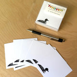 Cute Little 3x3 Pint Size Notes: Loon