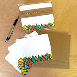 Cute Little Postcard Packs: Triangle Trees