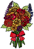 Flower Bouquet Sticker