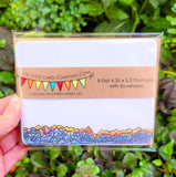 Cute Little Postcard Packs: Alpenglow Mountains