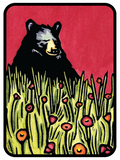Naptime Black Bear Sticker