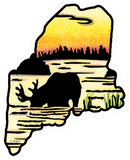 Maine State Sticker