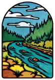 River Sticker