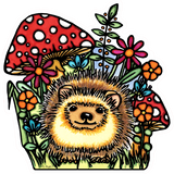 Hedgehog Sticker