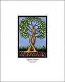 Together Forever - Simple Giclee Print - Sarah Angst Art Greeting Cards, Giclee Prints, Jewelry, More