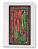 SA041: Peas - Sarah Angst Art Greeting Cards, Giclee Prints, Jewelry, More