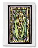 SA042: Corn - Sarah Angst Art Greeting Cards, Giclee Prints, Jewelry, More