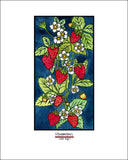 Strawberries - Simple Giclee Print - Sarah Angst Art Greeting Cards, Giclee Prints, Jewelry, More