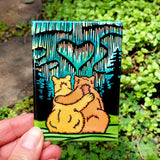 Northern Lights Bears Magnet