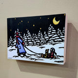 Wood Panel Print - 5"x7" Heading Home