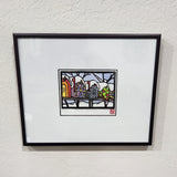 Framed Original - 8"x10" Season's Greetings 29/60