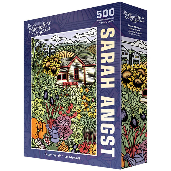 500 Piece Puzzle - From Garden to Market