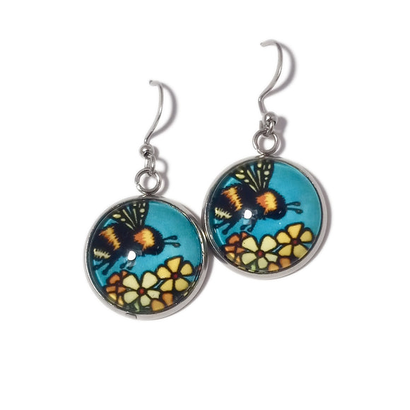 SA Earrings - Bumble Bee