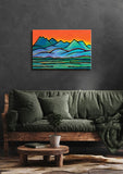 Blue Mountains Canvas