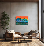 Blue Mountains Canvas