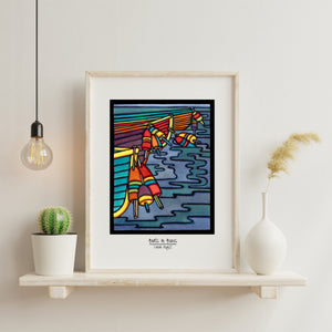 Boats & Buoys - Simple Giclee Print