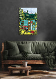 Vintage Camper Canvas