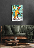 Dive In - Fox Canvas