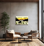 Evening Drink Canvas
