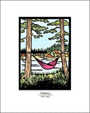 Hammock - Simple Giclee Print