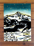 Mountain Night Canvas