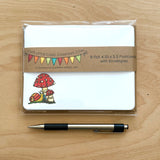 Cute Little Postcard Packs: Mushrooms