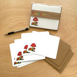 Cute Little Postcard Packs: Mushrooms