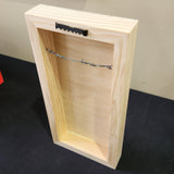 Wood Panel Print - 6"x12" Winter Cabins