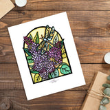 Lilacs - Simple Giclee Print