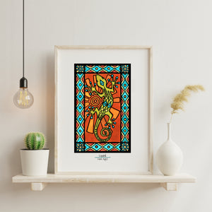 Lizard - Simple Giclee Print