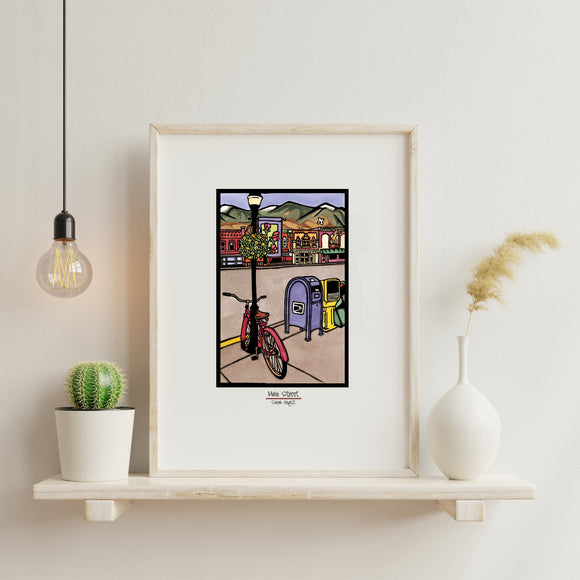 Main Street - Simple Giclee Print