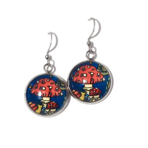 SA Earrings - Mushrooms