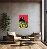 Naptime Bear Canvas