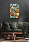 Otters Canvas