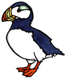 Puffin Sticker