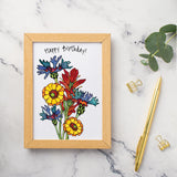 SA463: Happy Birthday Wildflowers