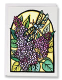 SA476: Lilacs & Dragonfly