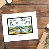 Sandhill Cranes - Simple Giclee Print