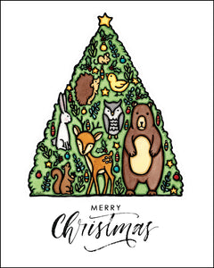 Christmas Critters - 8"x10" Overstock