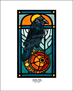 Raven Moon - 8"x10" Overstock