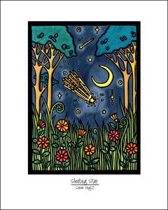 Shooting Star - 8"x10" Overstock