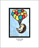 Up, Up, and Away - Simple Giclee Print