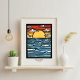 What Lies Beneath - Simple Giclee Print