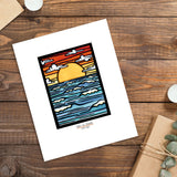 What Lies Beneath - Simple Giclee Print