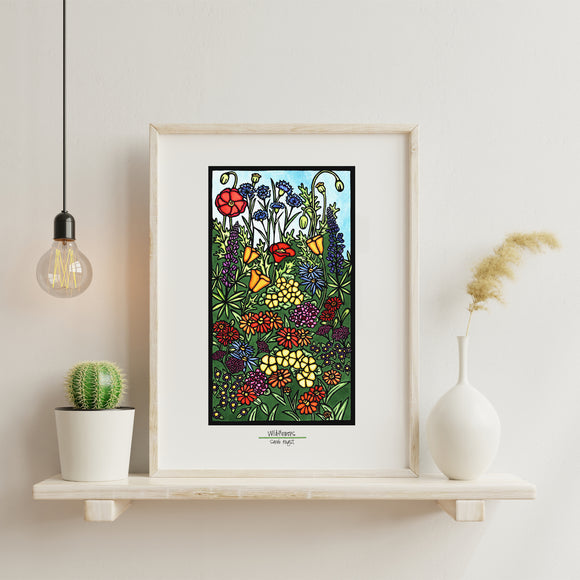 Field of Wildflowers - Simple Giclee Print