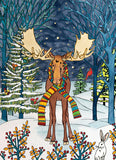 500 Piece Puzzle - Winter Moose