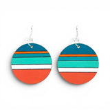 Earrings - Wood #01